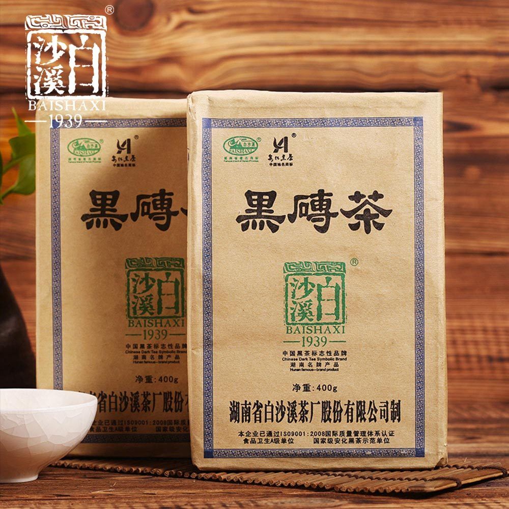 Anhua Baishaxi Hei Zhuan Cha Dark Tea Brick Tea China Tea 400g