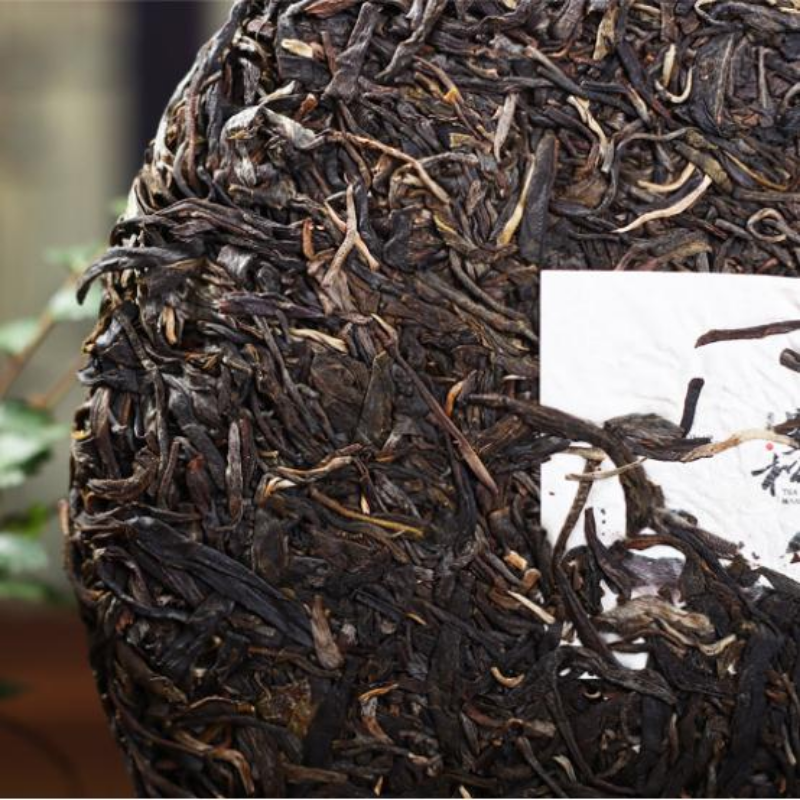 2Pcs Yunnan Pu-erh Tea Cake Mansong Ripe and Raw Puerh Tea Chinese Old Pu'er Tea