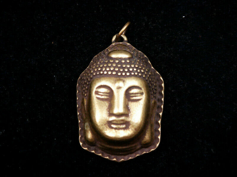 Fino Latón Altamente Detalle Crafted Escultura Shakyamuni Buda Cabeza