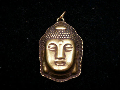 Fino Latón Altamente Detalle Crafted Escultura Shakyamuni Buda Cabeza