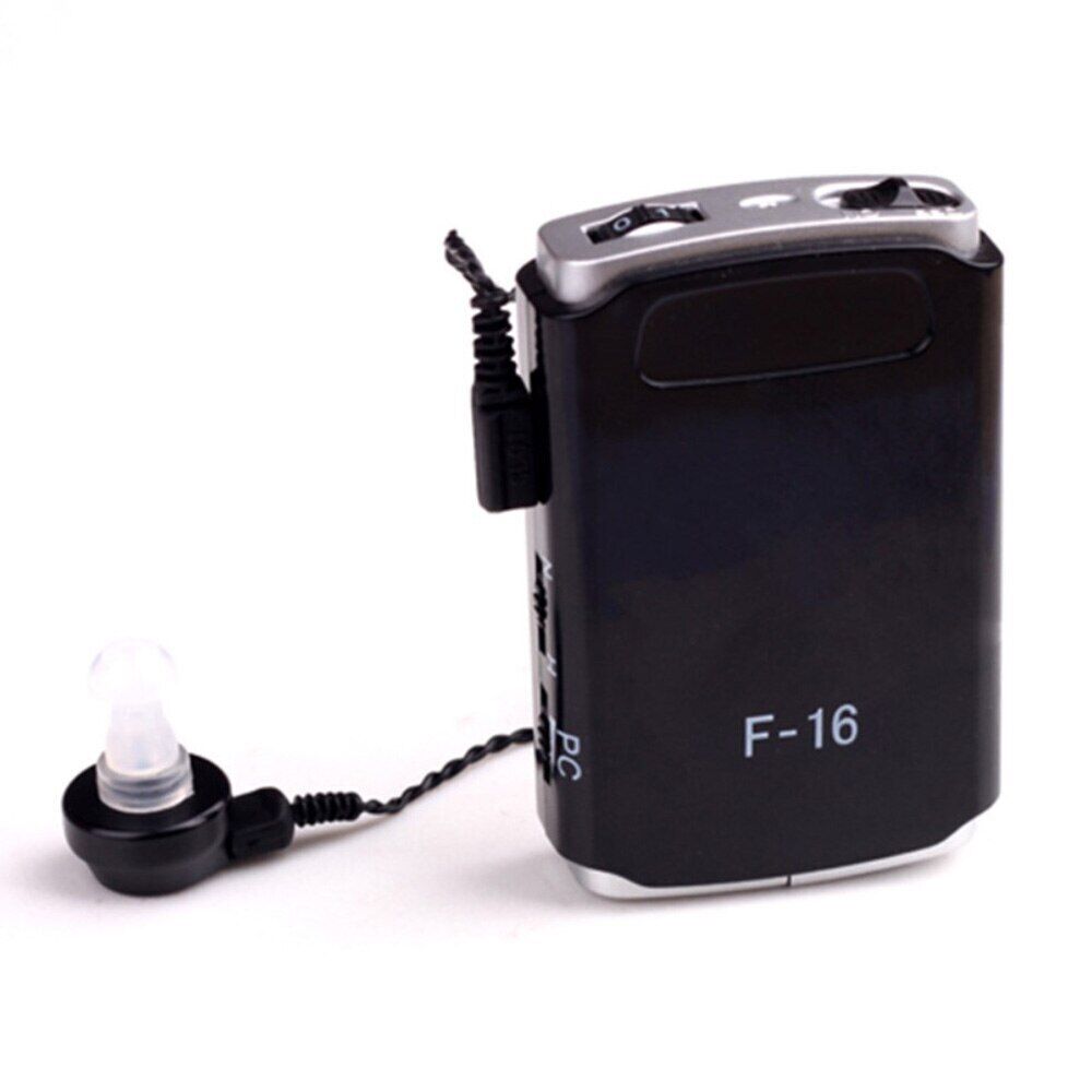 Aid AXON F-16 Pocket Hearing Personal Sound Amplifier Voice Low Noise Hearing