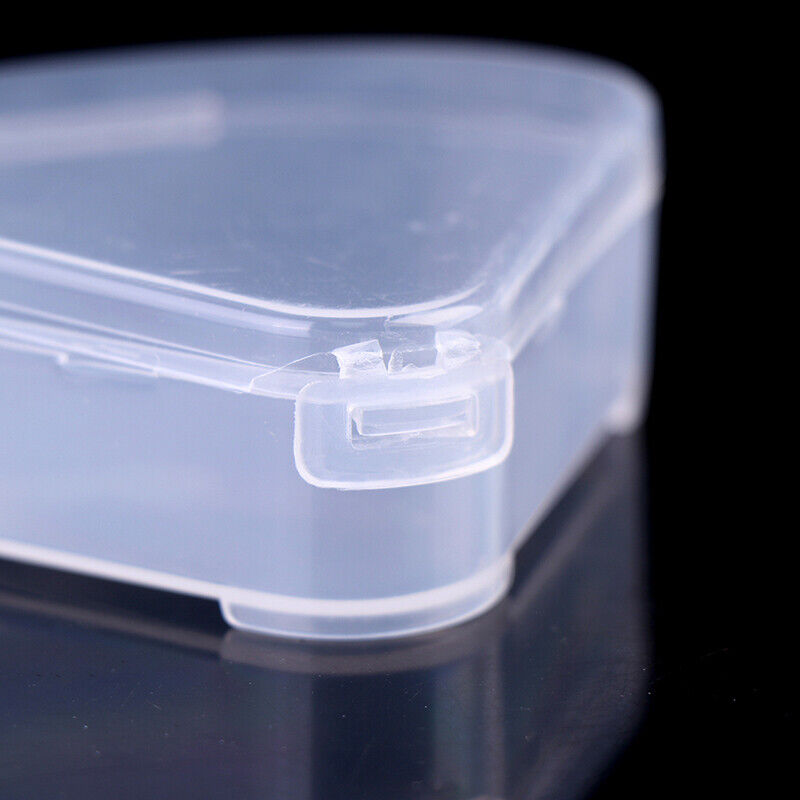 Portable Triangle Sponge Transparent Cosmetic Bag Makeup Puff Box Storage .82