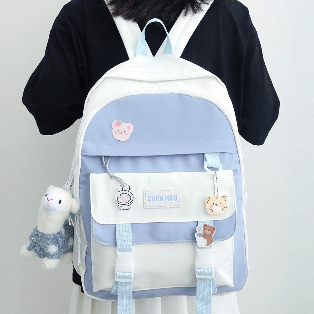 Laptop Backpack Women Bag Ladies Travel School Bag Student Female