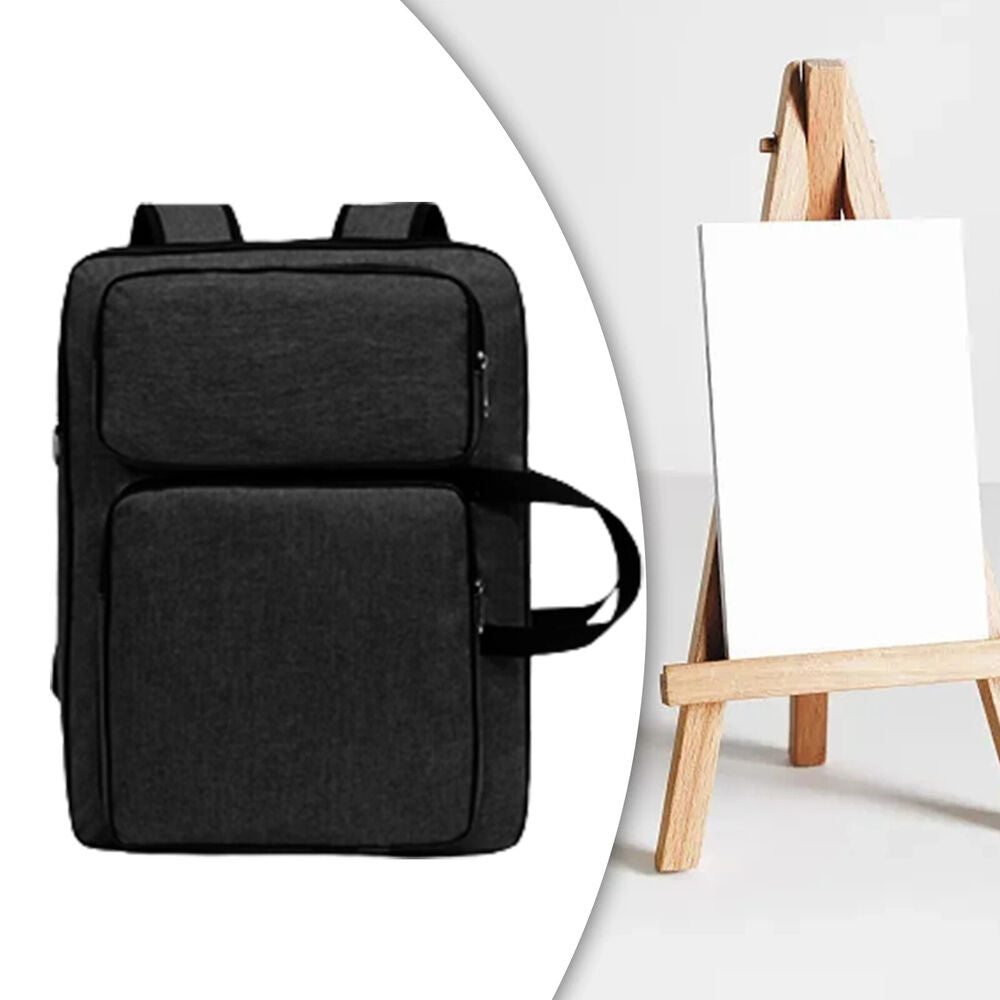 Backpack Multifunctional Artist Portfolio Carry Drawing Board Tool Shoulder Bag