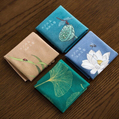 Printed Flannel Tea Towel|Tea Mat|Tea Accessories