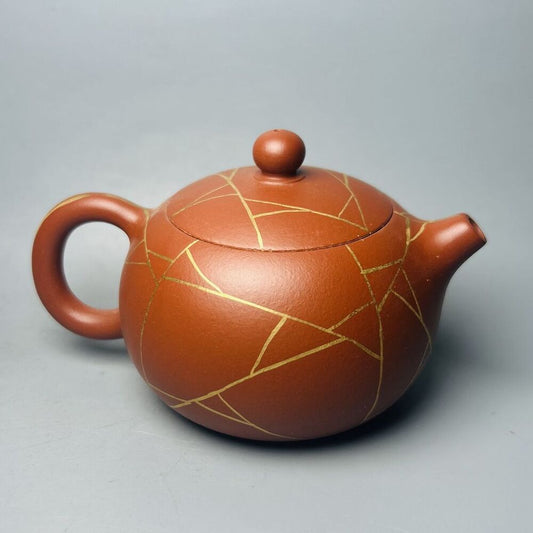 Vintage Chinese Yixing Purple Clay Teapot Zisha Ceremony Fashion Gift Teaware