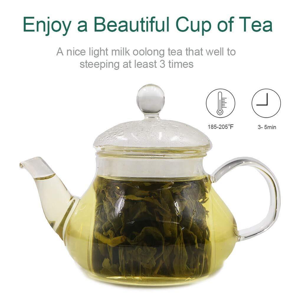 2023 FullChea Milk Oolong Tea Taiwan High Mountain Jin Xuan Tea Milky 113g