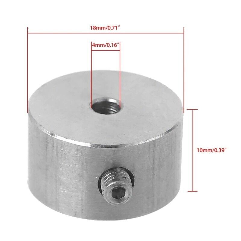 Disc Stabilizer Vinyl Record Turntable Parts Balanced Weight Clamp 18x10mm Metal