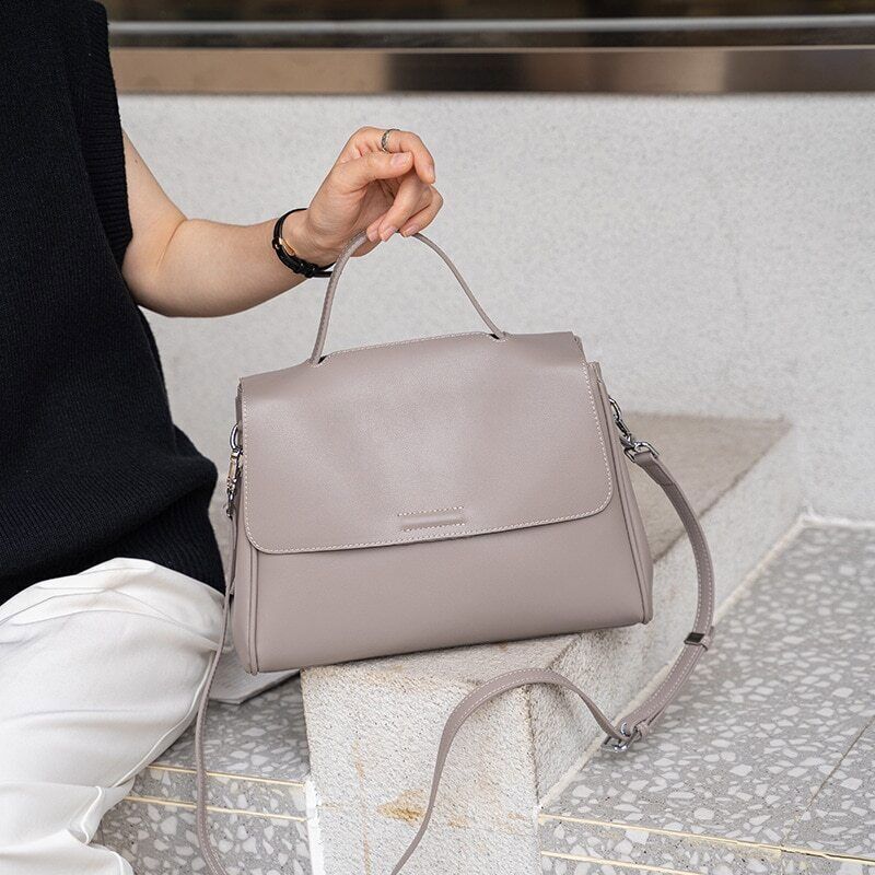 Women Handbag Genuine Leather High Capacity Crossbody Shoulder Bags