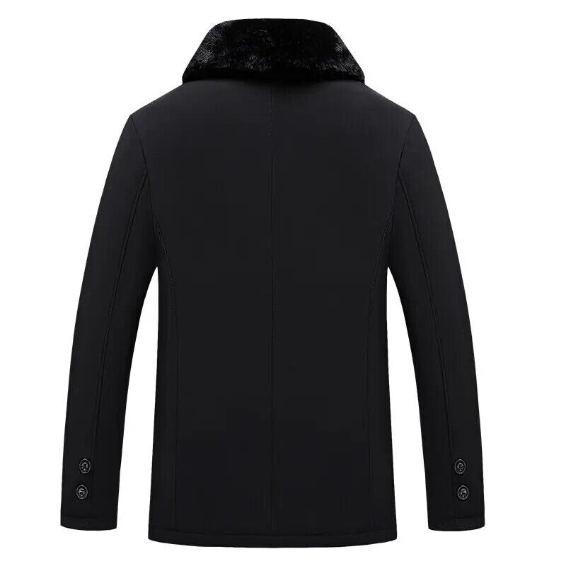 Men Streetcoat Cotton Coat Jacket Winter Coat Fur Men Winter Coat Men's