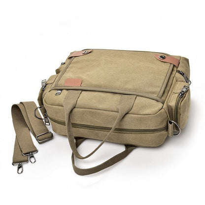 Men Crossbody Bags Canvas Shoulder Bags Boy Bags Man Handbags for Travel Grey