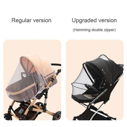 New Cat Dog Pet Jogging Stroller 4 Wheels Mosquito Net Protection Summer Mesh
