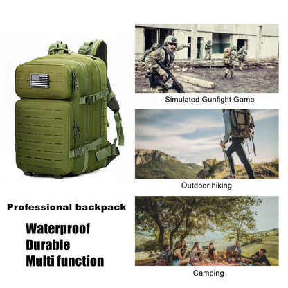 Backpack Outdoor Tactical Sports Camping Hiking Trekking Fishing Hunting Bag