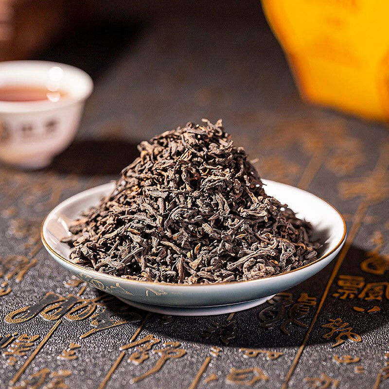 CHINATEA Liu Pao 1188 1st Grade Liu Bao Hei Cha Dark Tea Liubao Loose Tea 250g
