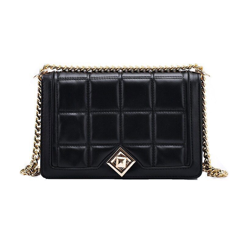 Bag PU Leather Women's Handbag Travel Chain Shoulder Messenger Bag