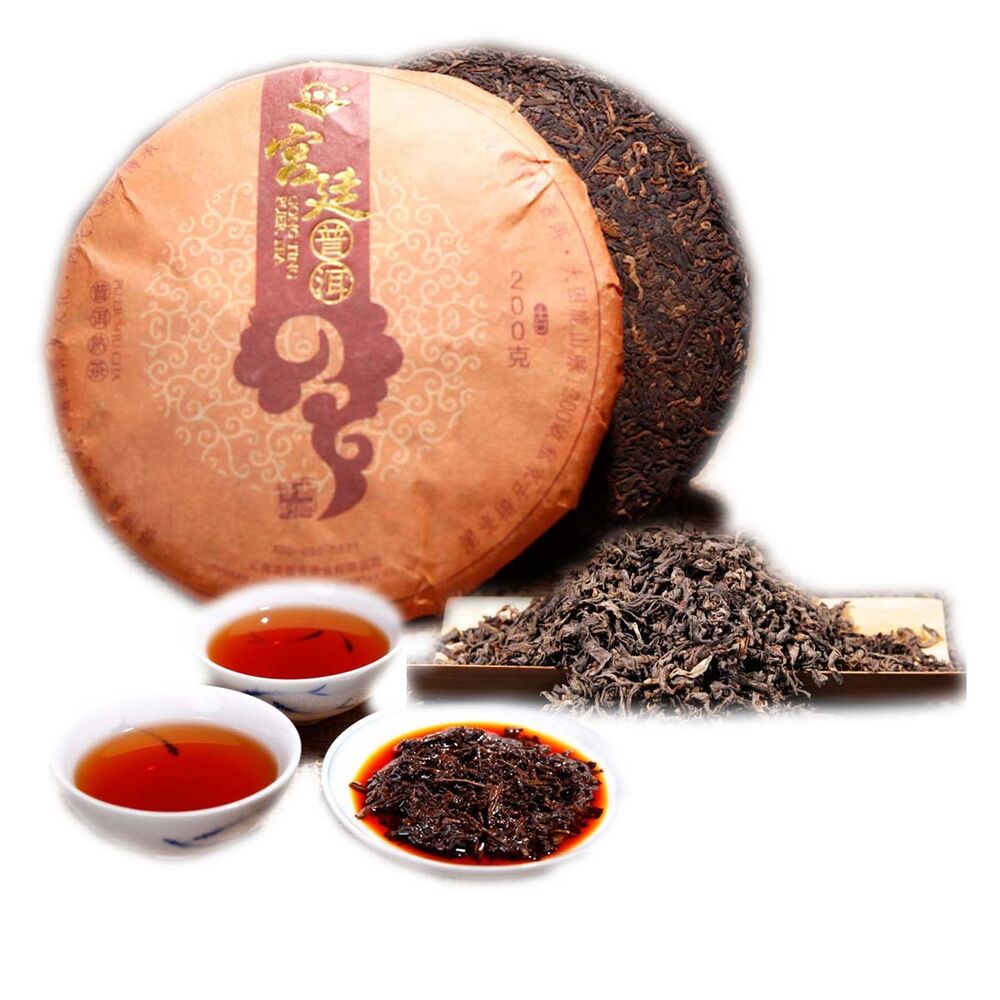 Yunnan Loose Leaf Cooked Puerh Tea Herbal Organic Black Pu-erh Tea Premium tea