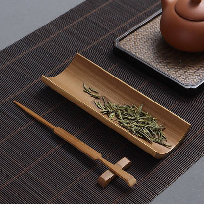 Bamboo Tea Spoon Tea Ceremony Set|Wood Tea Accessories