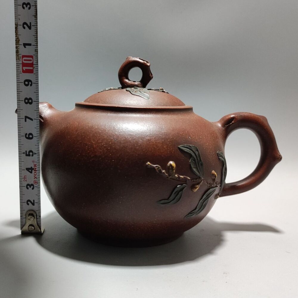 Vintage Chinese Yixing Purple Clay Teapot Zisha Ceremony Fashion Gift Teaware