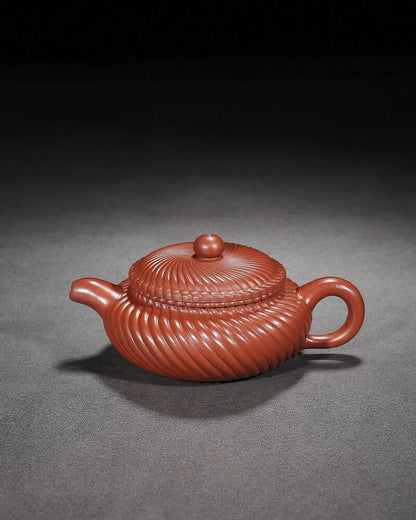 Chinese Yixing Zisha Clay Handmade Exquisite Teapo （仿古 底款：景舟制陶）
