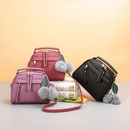Crossbody Shoulder Bag Women's Handbag PU Leather Messenger Bags Female Lady