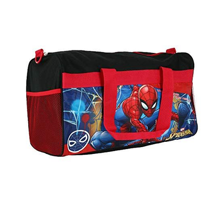 Spider-Man 18" Duffel Bag Standard Large, Black-Red