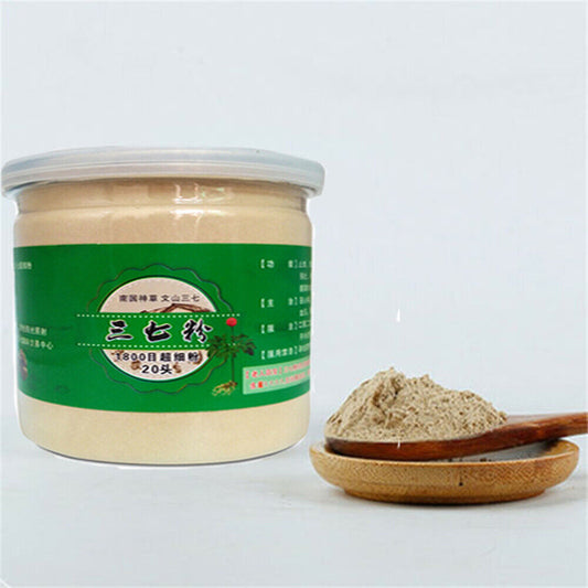 Organic High Quality Notoginseng Sanqi Powder Sanchi Tienchi Ginseng Root 3.52oz