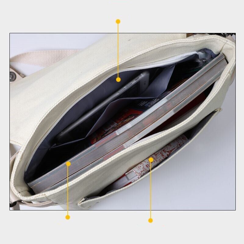 Kuromi Tote Bag Shoulder Bag Autumn Handbag Messenger Bag cross body Satchel
