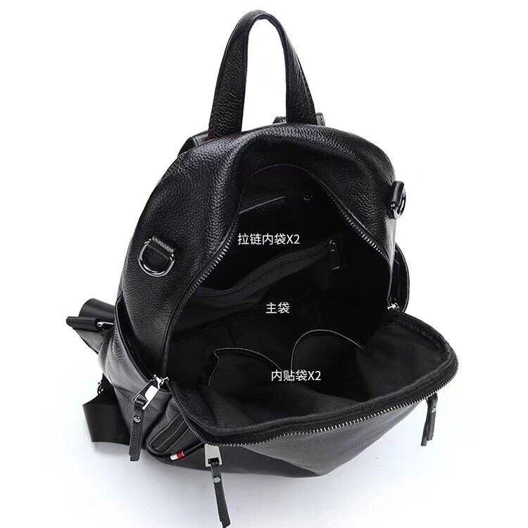 100% Genuine Leather Colorful Patchwork Handbag Women's Tote Shoulder Bag