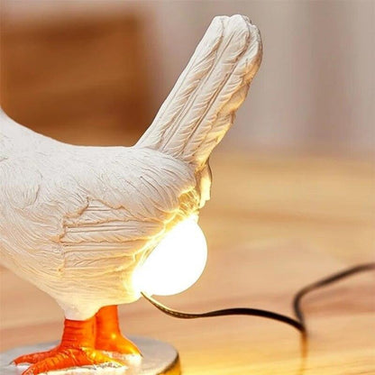 Taxidermy Chicken Eggs Lamp Ranch Farm Country-style Taxidermy Eggs Lamp New