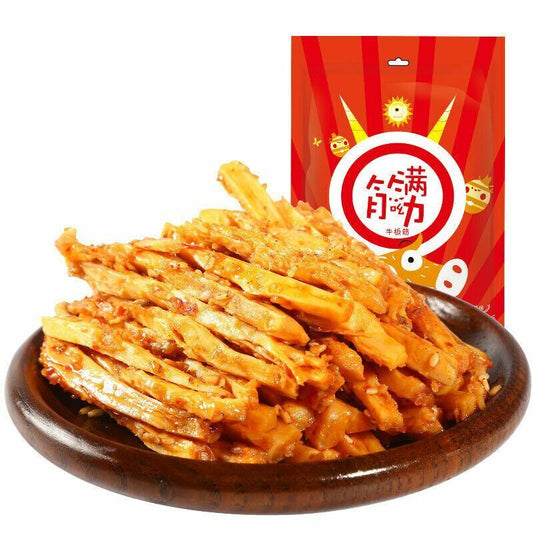 骄子牧场 香辣牛板筋500g Chinese Snacks Spicy Beef Tendons Inner Mongolia Specialty 小包装零食