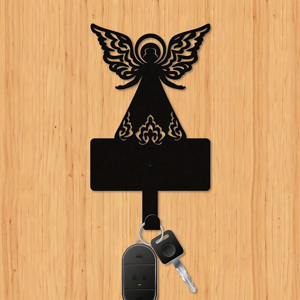 Metal Angel Hook, Key Belt Hanging Hook, Wall Hook, Christmas Decoration