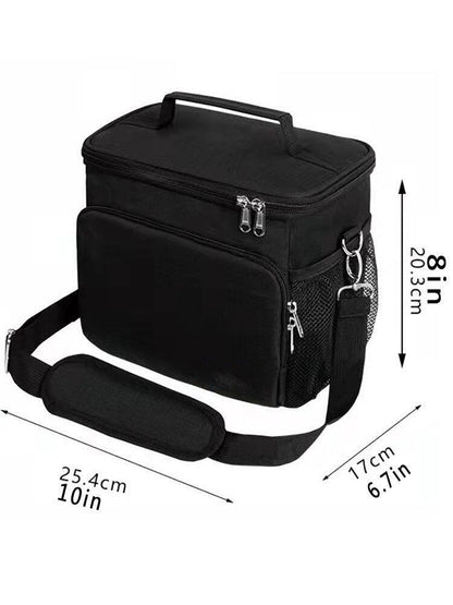 Portable Lunch Bag Thermal Insulated Food Container Cooler Bag for Men Women New