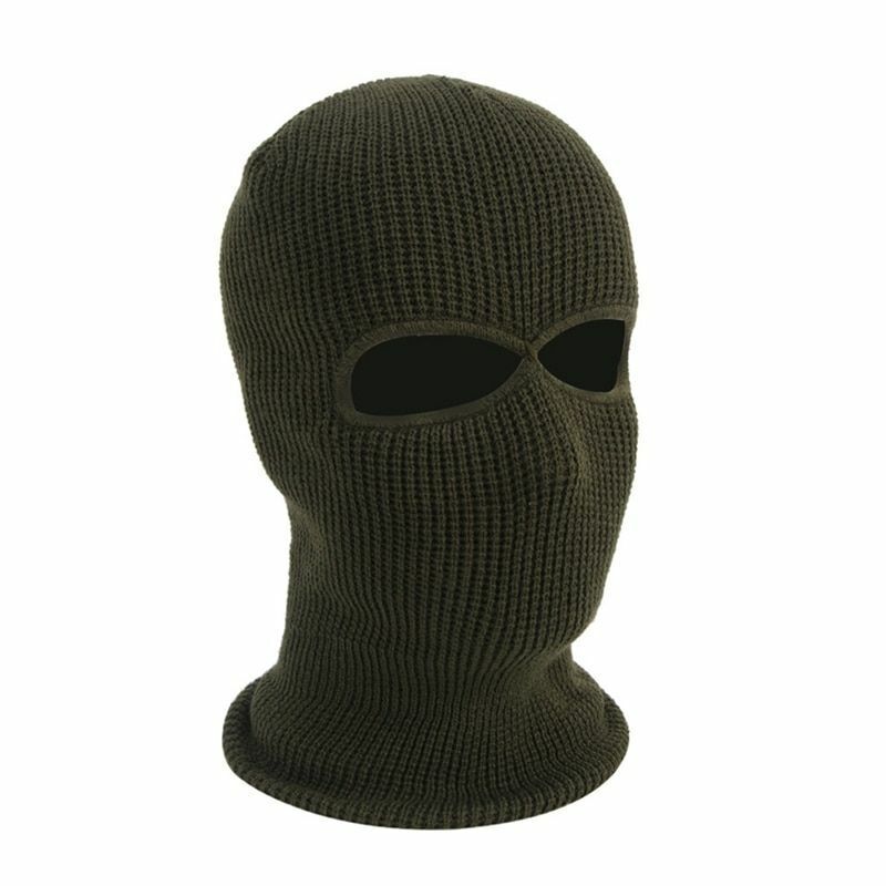 Full Face Cover Mask Balaclava Knited Hat Winter Ski Cycling Beanie Scarves Warm