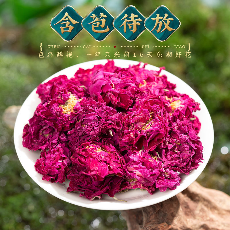 80g Rose Corolla, Rose Tea, Herbal Tea, One Cup of Large Pingyin Roses Gift Box