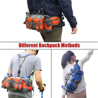 Outdoor Hiking Bag Backpack Sports Mountain Bottle Nylon Camping Hiking Hunting