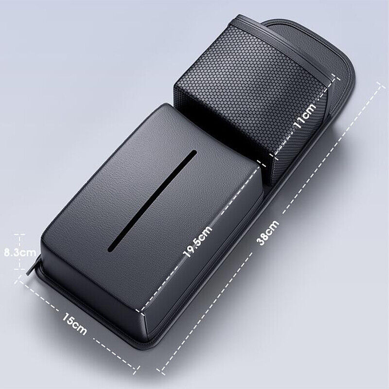 Car Seat Side Storage Bag Hanging Organizer Auto Seat Box for Tissue Phone Keys