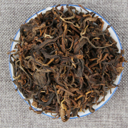 Bulk Yunnan Dian Hong Tea Health Care Tea High Quality Old Tree Raw Black Tea