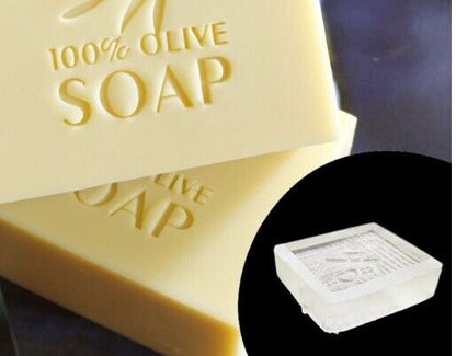 Acrylic Soap Stamps 100% Pure Olive Exquisite Transparent Handmade Sealing 4x4cm