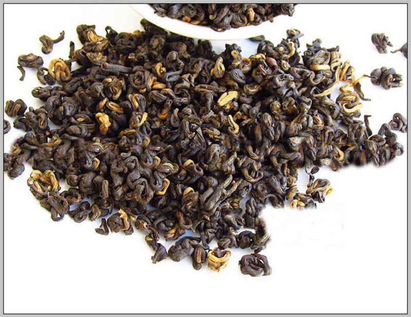 200g Yunnan Dianhong Black Tea Curled (1 Bud 1 Leaf ) Dian Hong Tea Chinese Tea