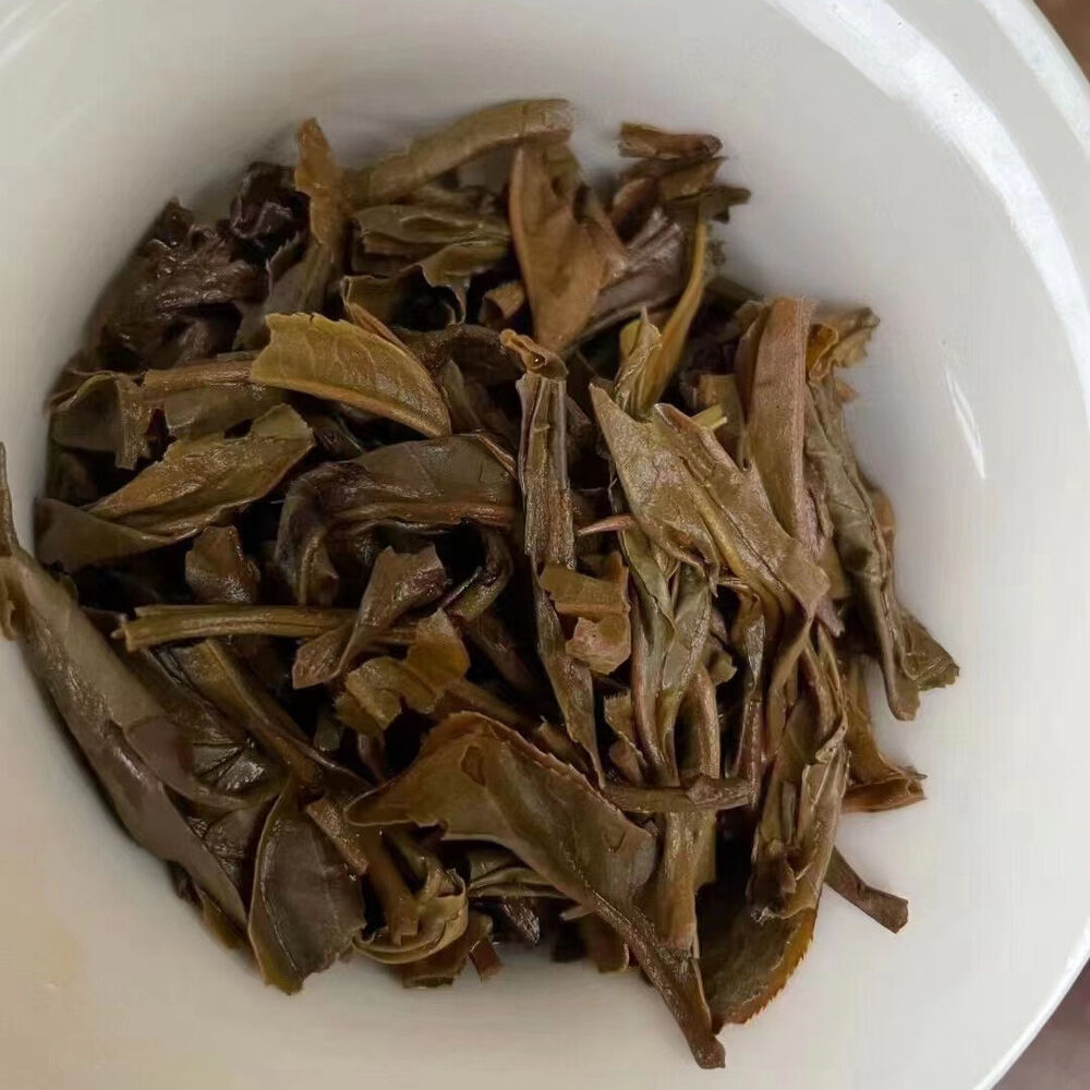 357g Yunnan Raw Pu'er Cake Tea Bingdao Mushu Pu-erh Tea Cake Big Leaf Puerh Tea