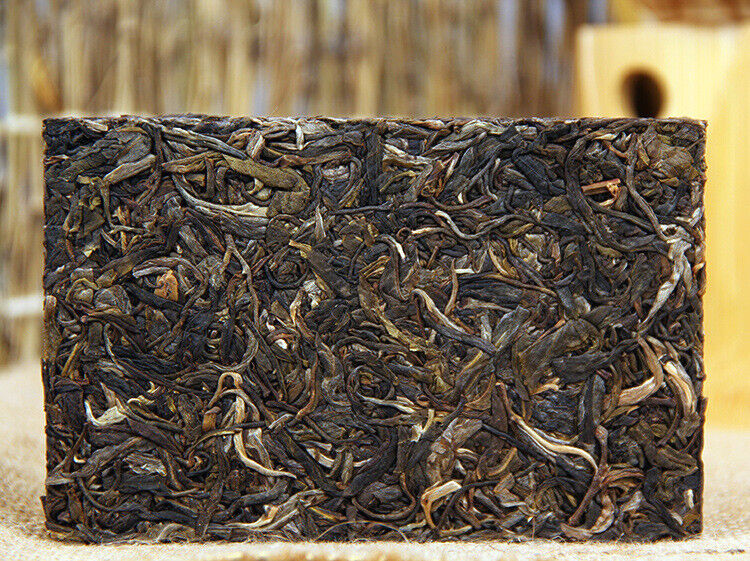 250g High Mountain Arbor Tree Pu'er Tea Brick Gift Yunnan Pu-erh Green Tea
