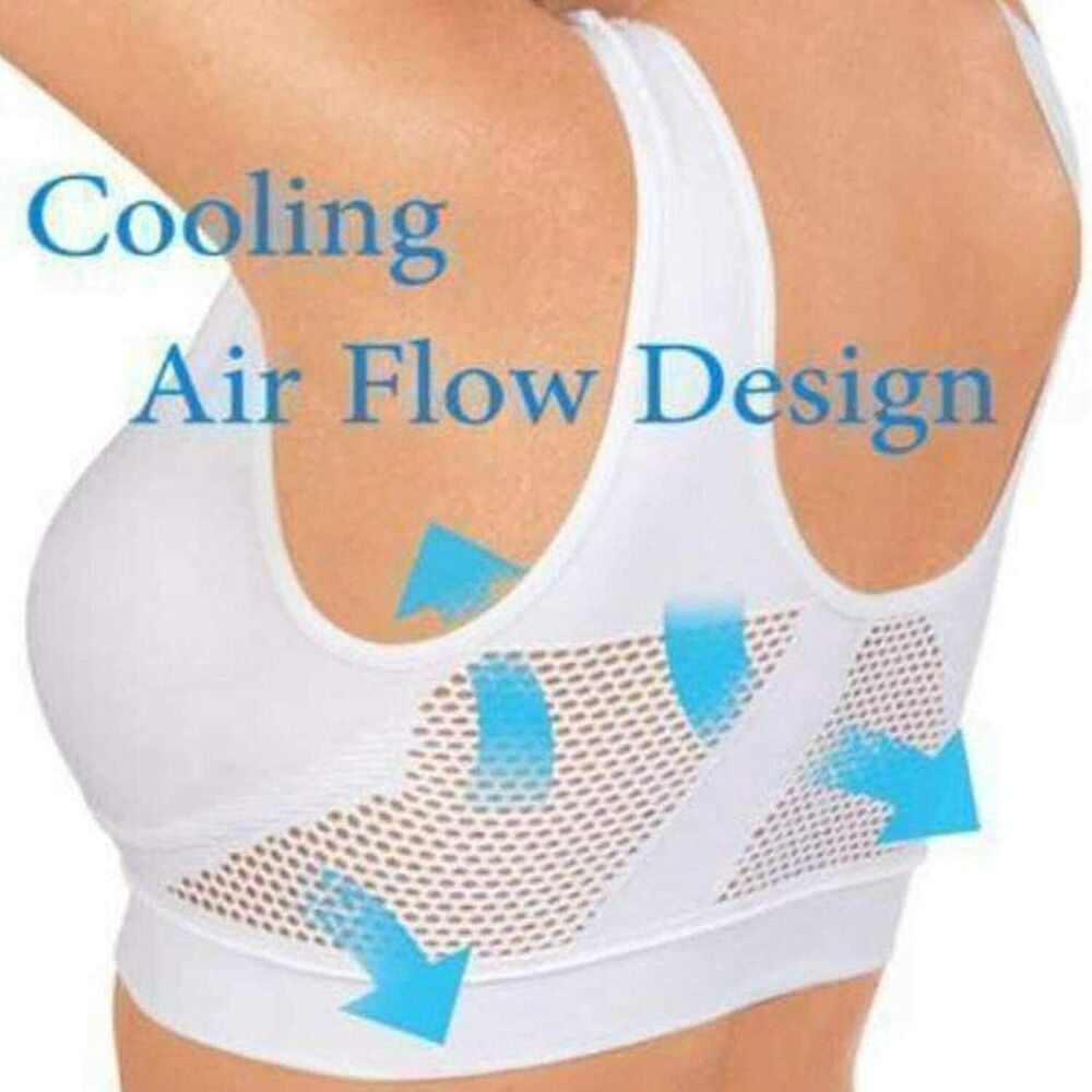 Women's Seamless Air Permeable Cooling Comfort Bra