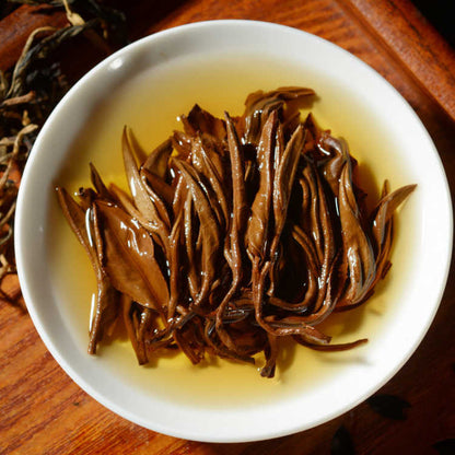 Premium TeJi FengQing Dian Hong ancient trees Black tea Gold bud DianHong Tea