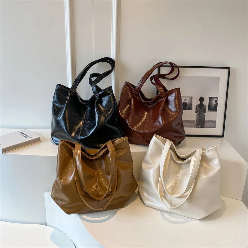 Big Shoulder Bags Women Tote Bag 2023 Winter Hand Bag Travel Handbag