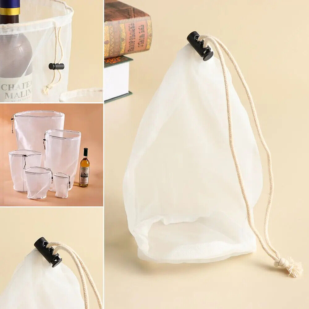 Cheese Cloth 120 Mesh Nylon All Purpose Nut Milk Bag Cooking Colanders Strainers