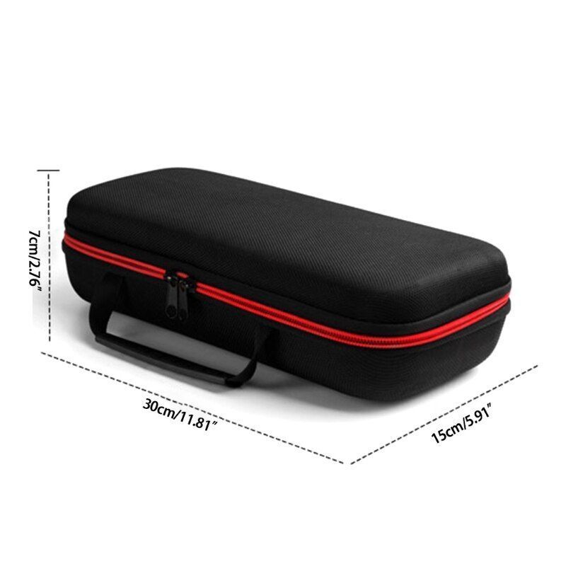 Storage Bag Wireless Microphone Portable Hard Case Organizer Pouch 30x15x7cm EVA