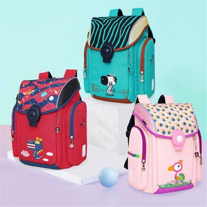 2023 New Kids School Bag Cartoon Backpack Boy Girl School Bags