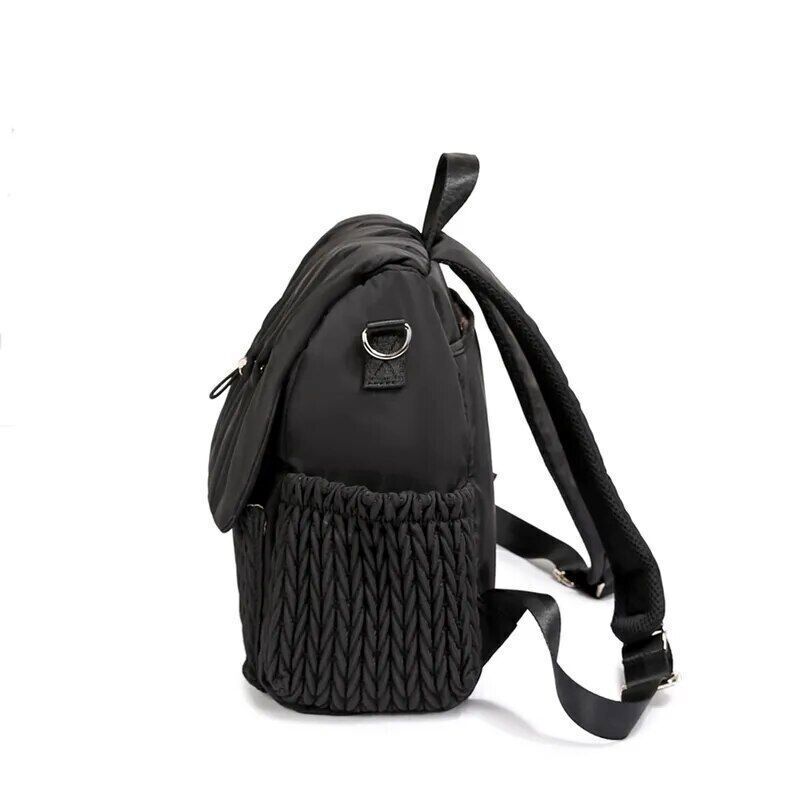 Nylon Cloth Multifunctional Mother Backpack Mother Double Baby Diaper Bag