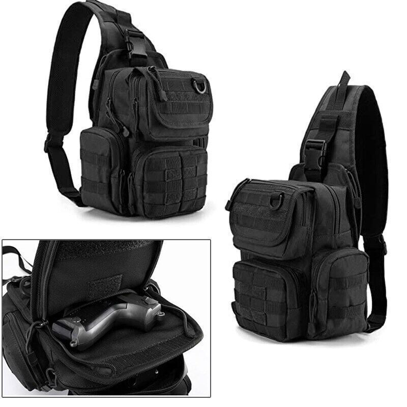 Bag Chest Hunting Backpack Outdoor Camping Hiking Shoulder Men Bags