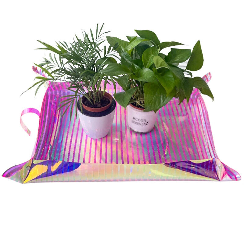 Planting Mat PVC Holographic Gardening Potting Pad Foldable Garden Tools 68x50cm